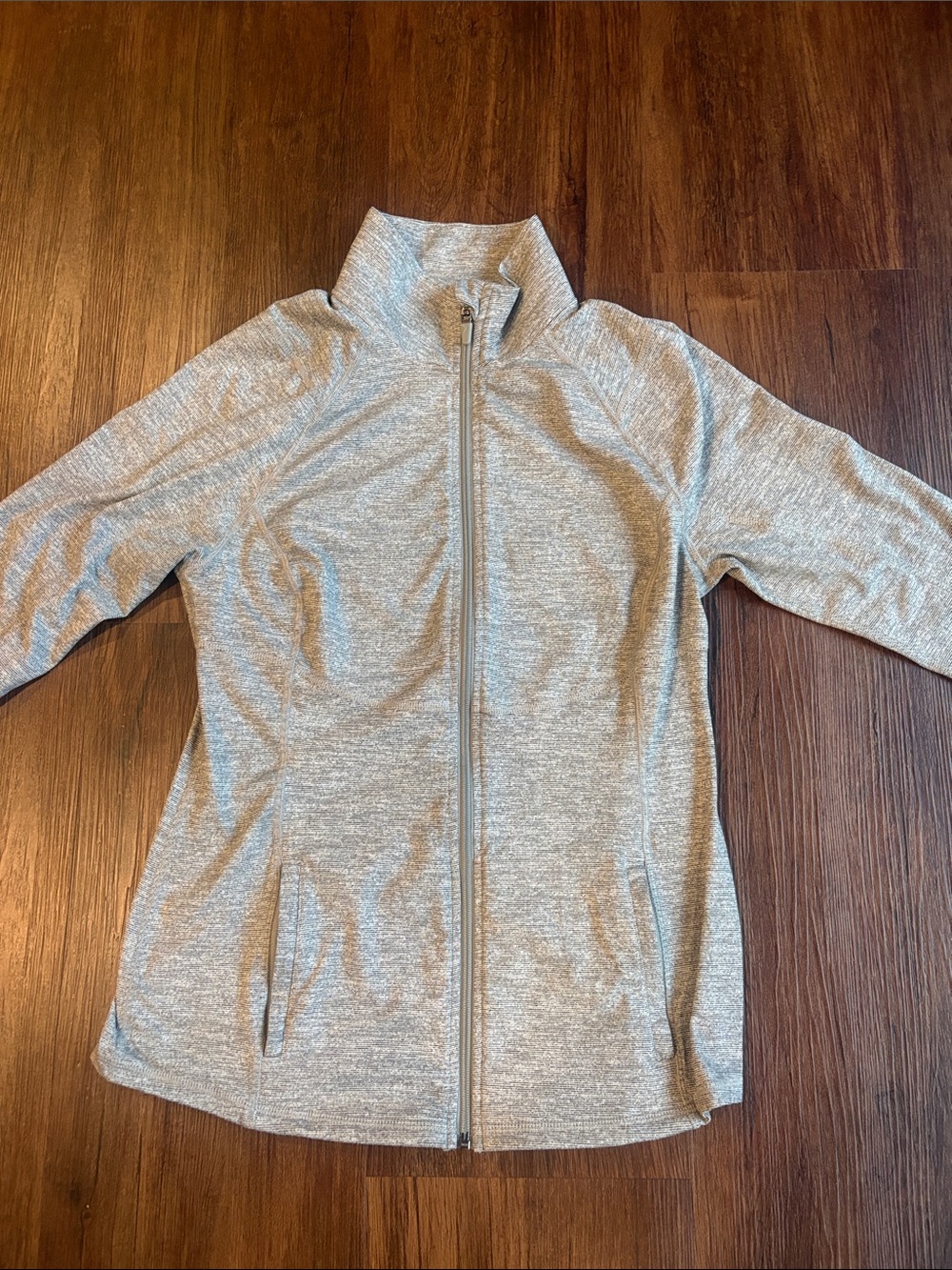 Old Navy Active Heather Gray Performance Jacket